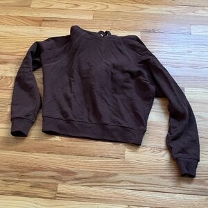 Spiritual Gangster Brown Knit Sweater